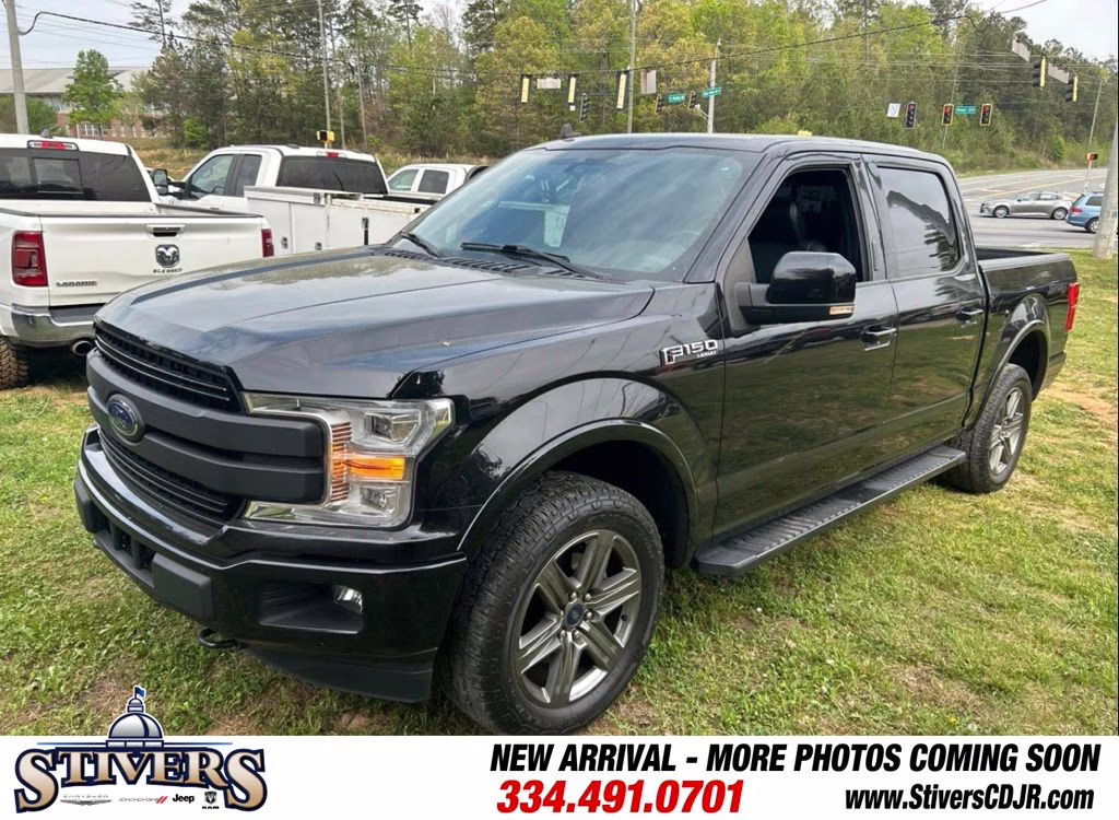 2020 Agate Black Metallic Ford F-150 Lariat 4X4 Truck