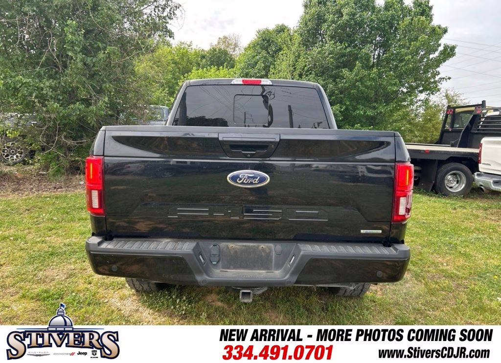 2020 Agate Black Metallic Ford F-150 Lariat 4X4 Truck
