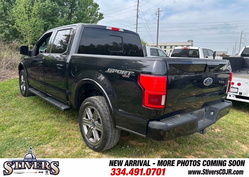 2020 Agate Black Metallic Ford F-150 Lariat 4X4 Truck