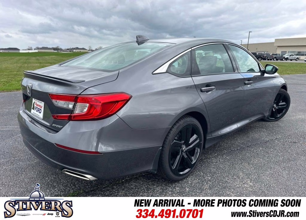 2019 Modern Steel Metallic Honda Accord Sport FWD Sedan