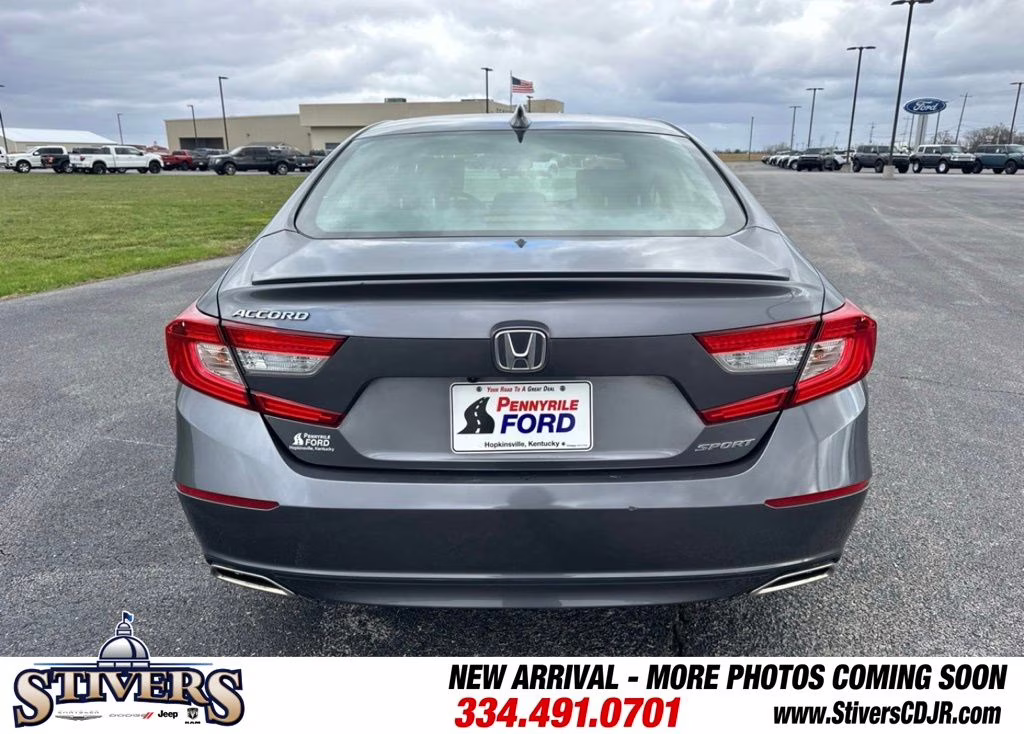 2019 Modern Steel Metallic Honda Accord Sport FWD Sedan