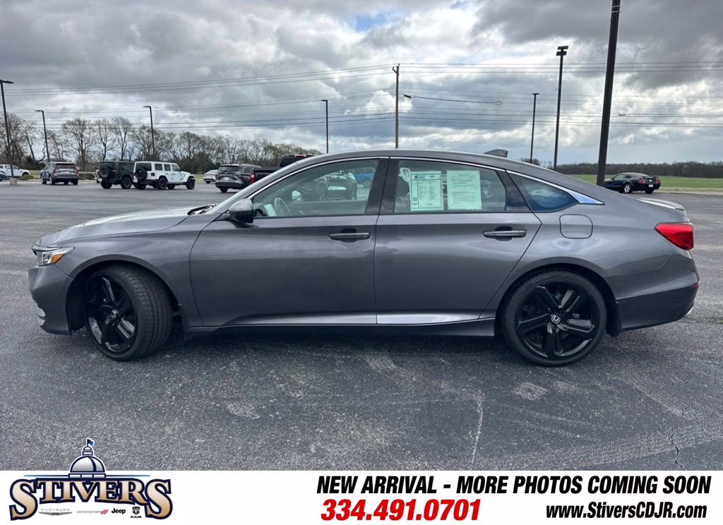 2019 Modern Steel Metallic Honda Accord Sport FWD Sedan