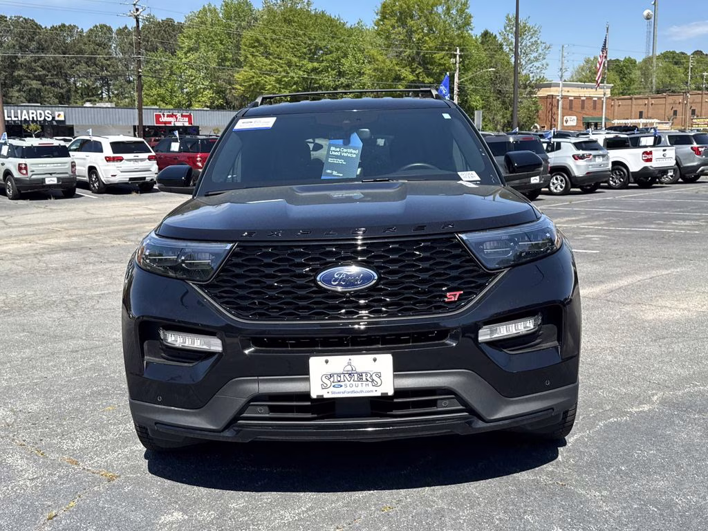 2023 Black Metallic Ford Explorer ST 4X4 SUV