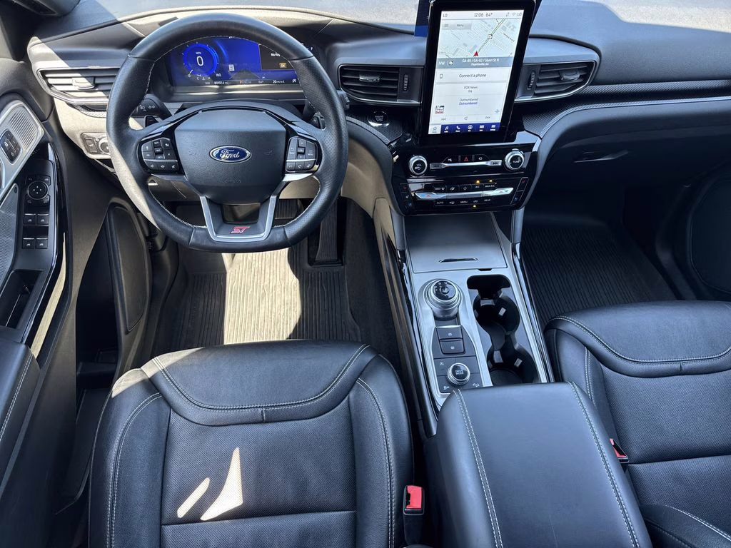 2023 Black Metallic Ford Explorer ST 4X4 SUV