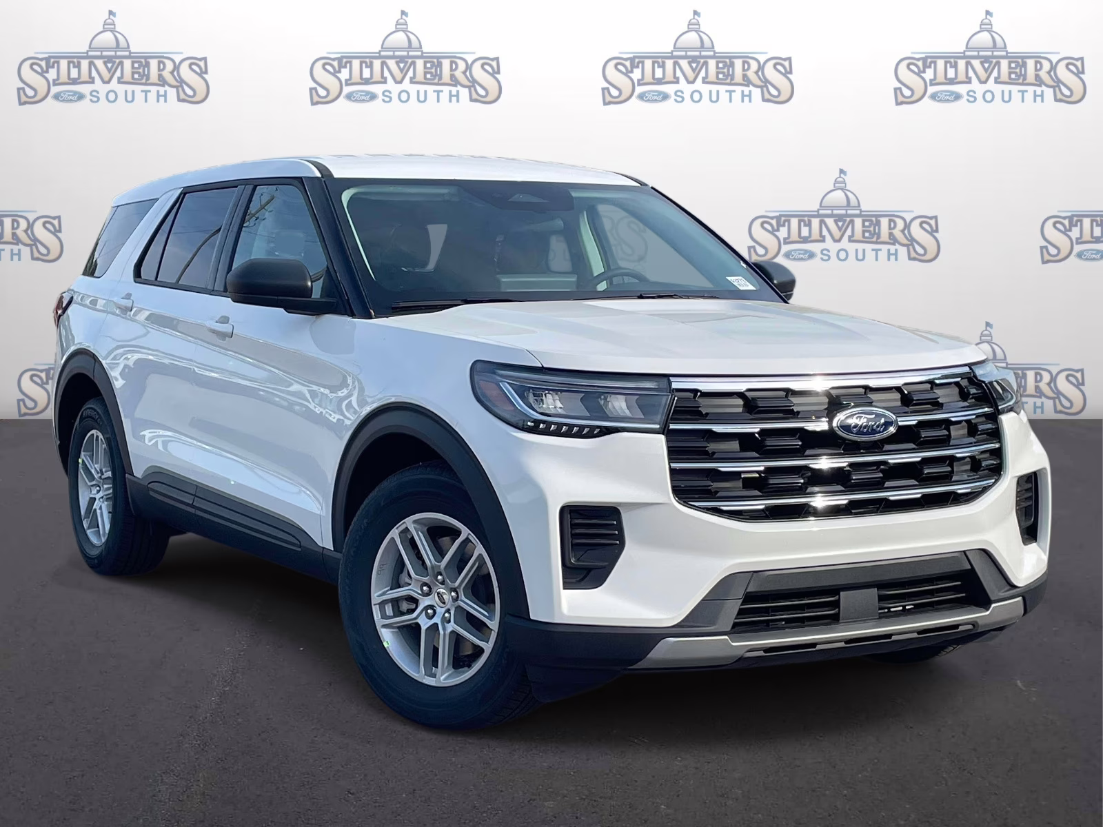 2026 White Ford Explorer Active RWD SUV