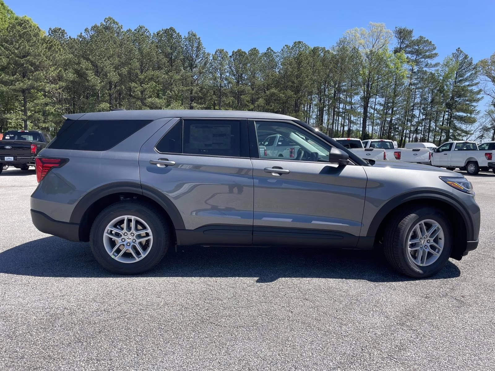 2026 Gray Metallic Ford Explorer Active RWD SUV