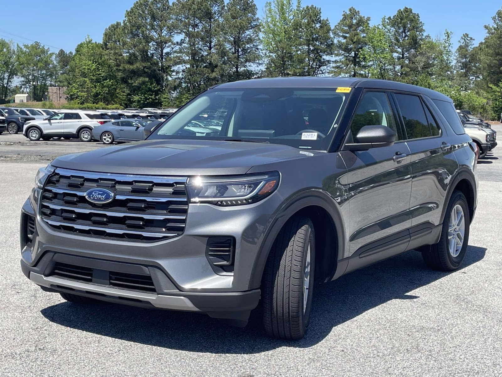 2026 Gray Metallic Ford Explorer Active RWD SUV