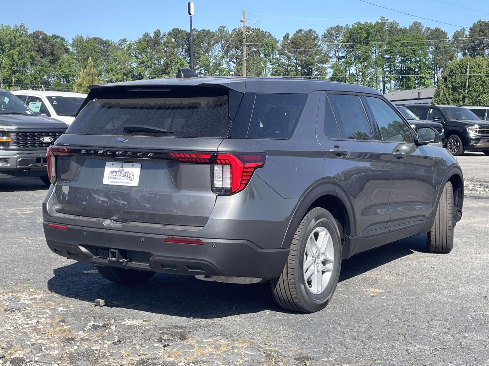 2026 Gray Metallic Ford Explorer Active RWD SUV