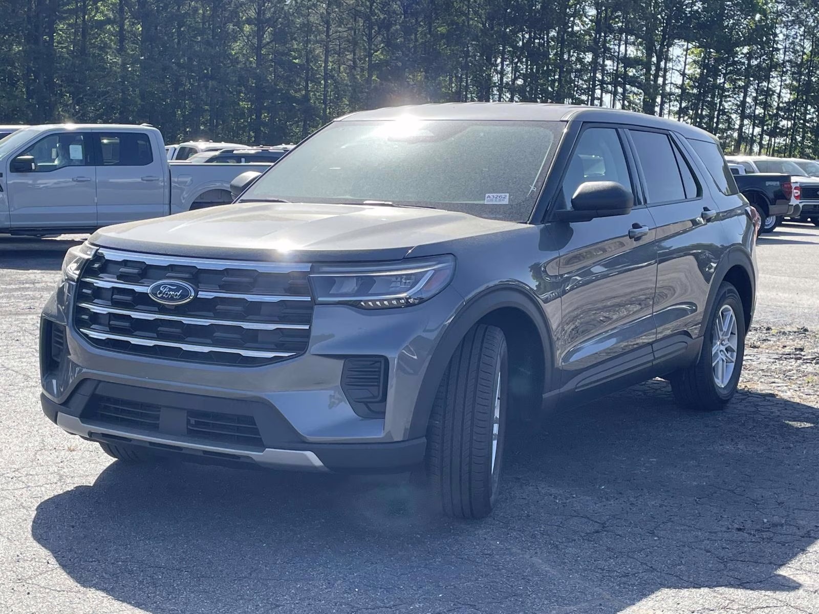 2026 Gray Metallic Ford Explorer Active RWD SUV