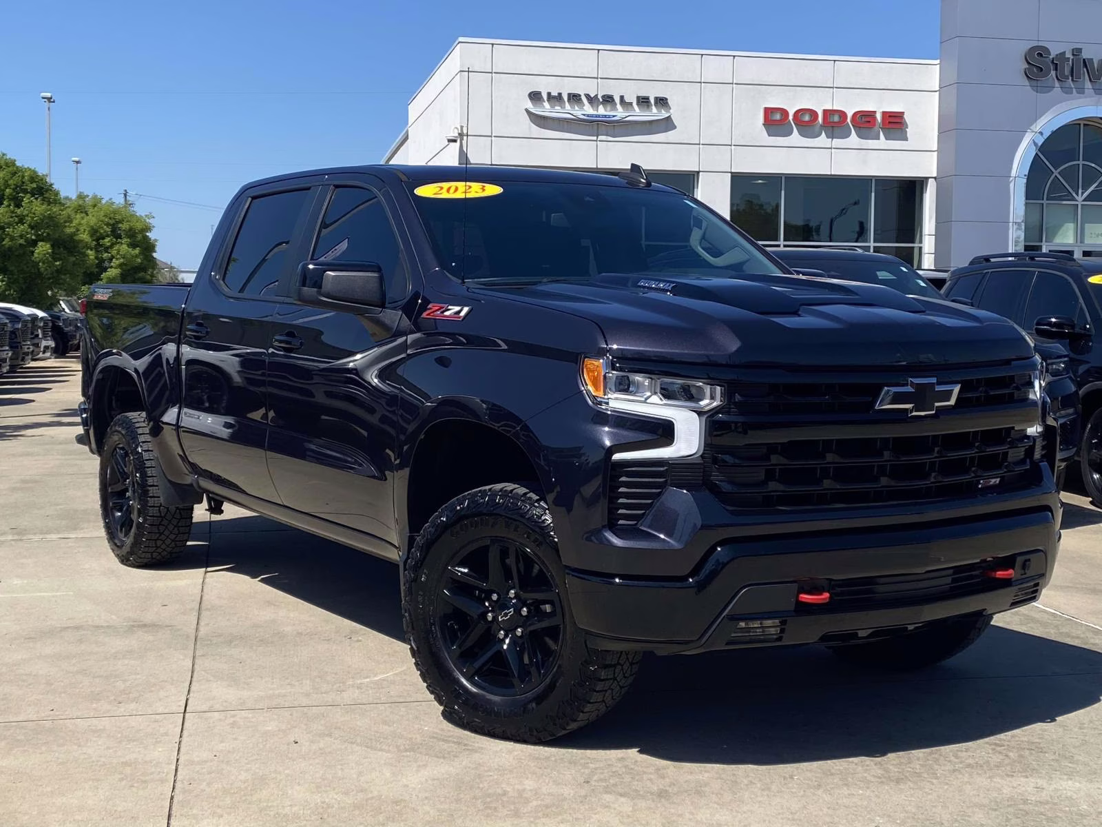 2023 Dark Ash Metallic Chevrolet Silverado 1500 LT Trail Boss 4X4 Truck