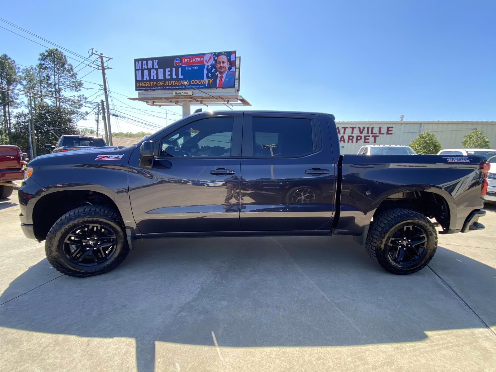 2023 Dark Ash Metallic Chevrolet Silverado 1500 LT Trail Boss 4X4 Truck