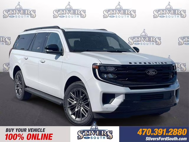 2026 Silver Metallic Ford Expedition Max Platinum 4X4 SUV