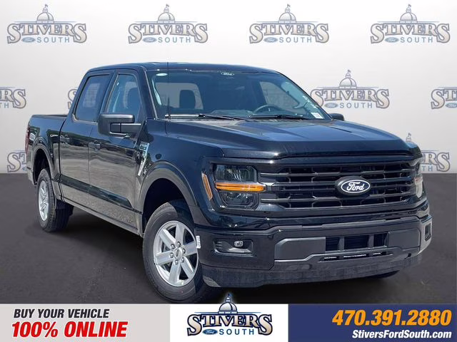 2026 Black Metallic Ford F-150 XLT RWD Truck