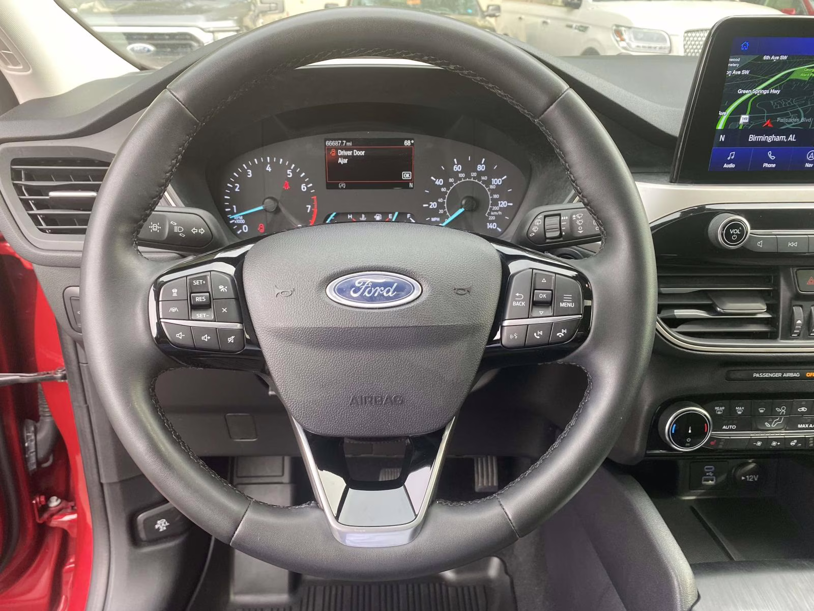 2022 Rapid Red Metallic Tinted Clearcoat Ford Escape SE FWD SUV