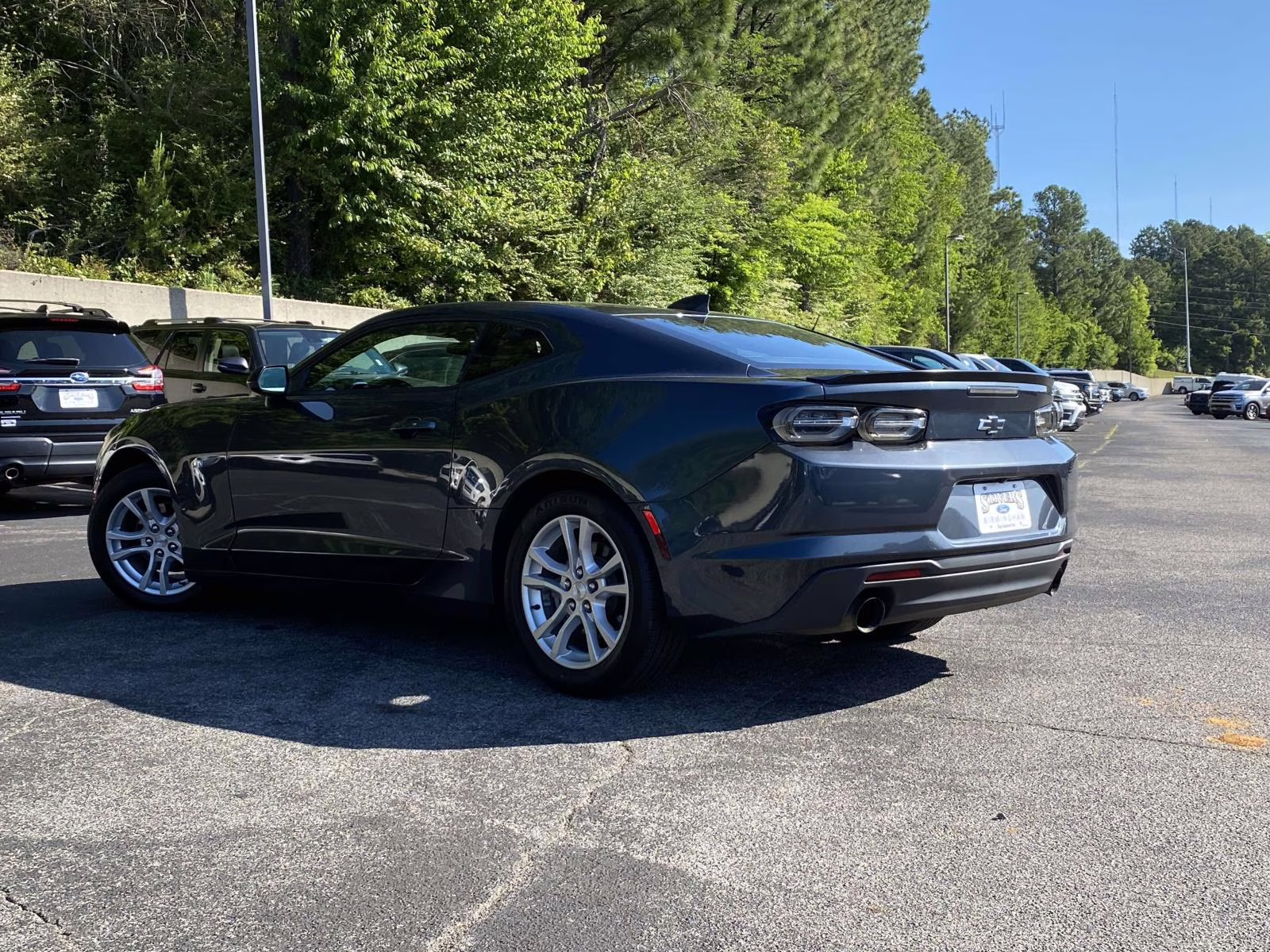 2020 Shadow Gray Metallic Chevrolet Camaro 1LS RWD Coupe