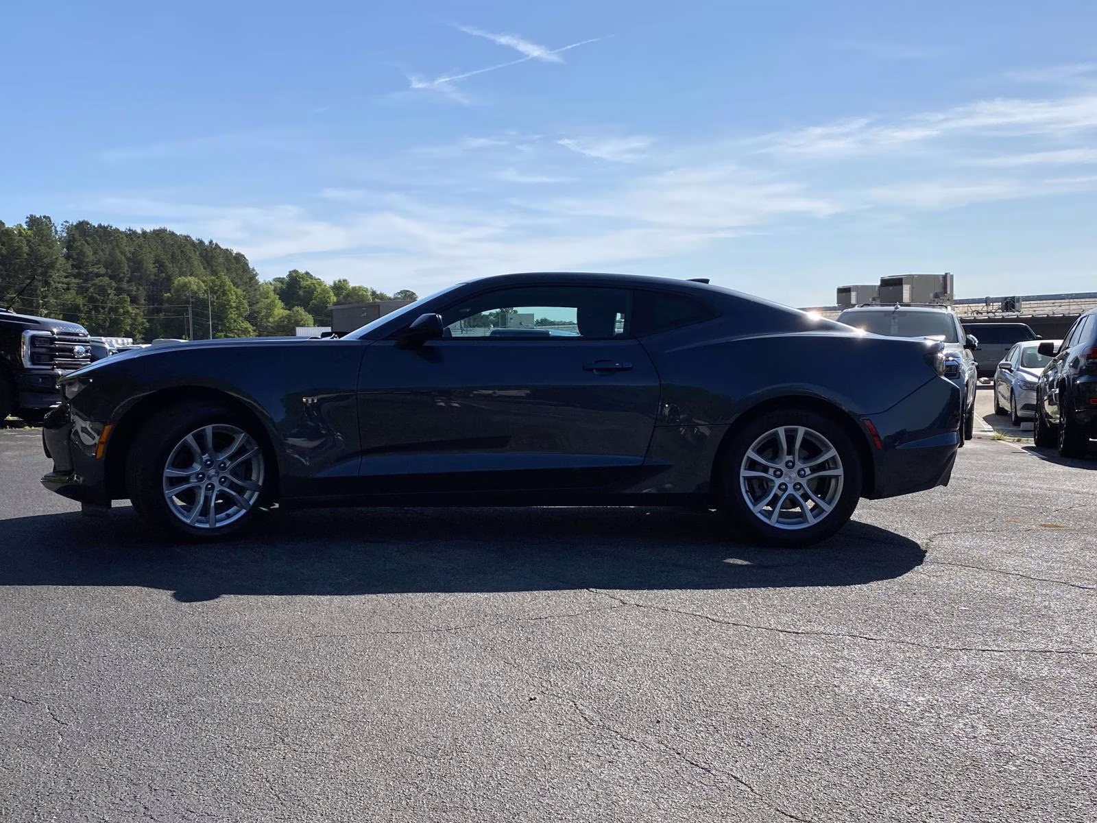 2020 Shadow Gray Metallic Chevrolet Camaro 1LS RWD Coupe