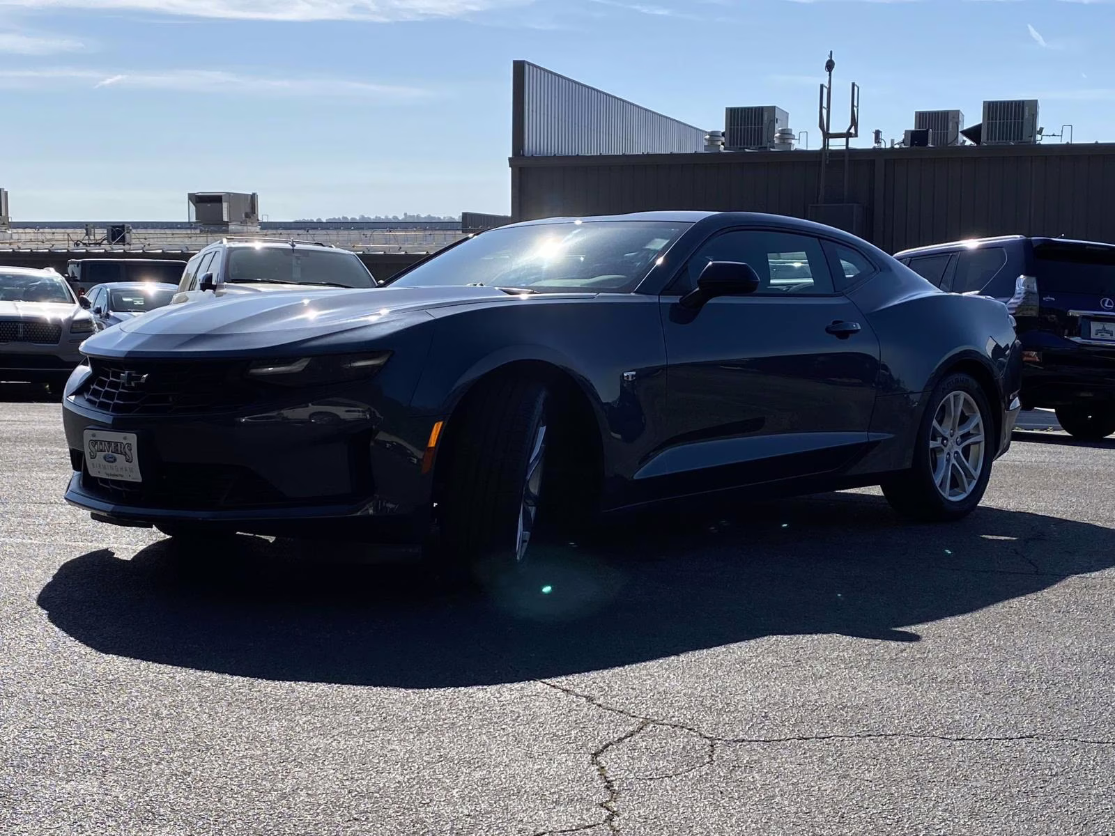 2020 Shadow Gray Metallic Chevrolet Camaro 1LS RWD Coupe