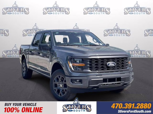 2026 Grey Ford F-150 STX 4X4 Truck