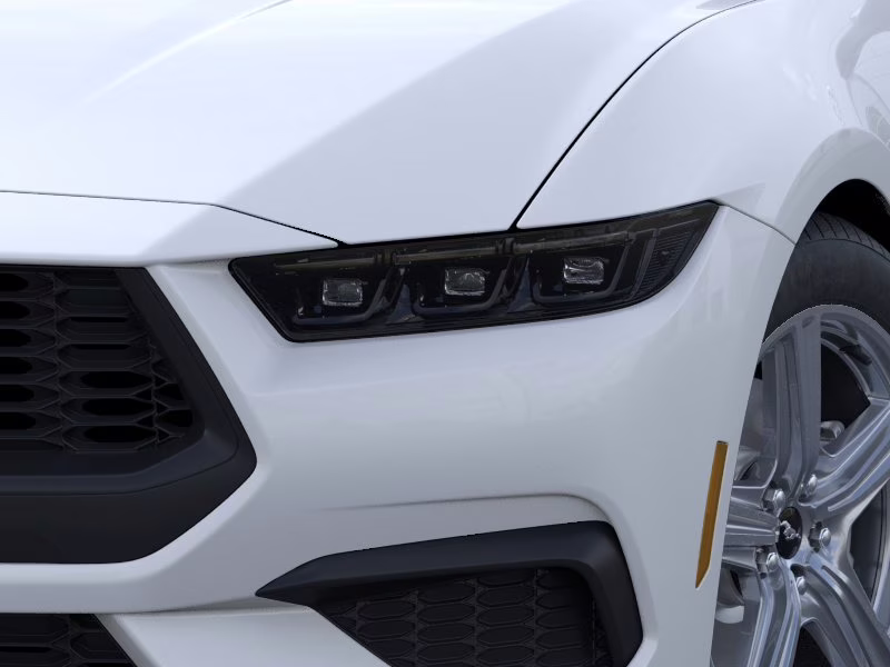 2026 Oxford White Ford Mustang EcoBoost RWD Coupe