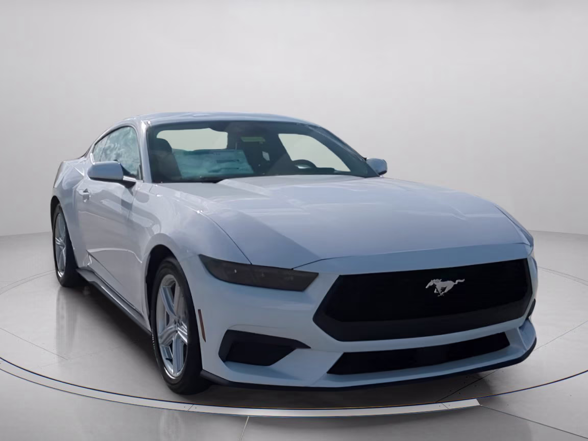 2026 Oxford White Ford Mustang EcoBoost RWD Coupe
