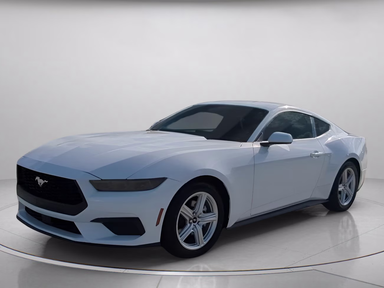 2026 Oxford White Ford Mustang EcoBoost RWD Coupe