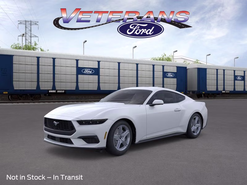 2026 Oxford White Ford Mustang EcoBoost RWD Coupe