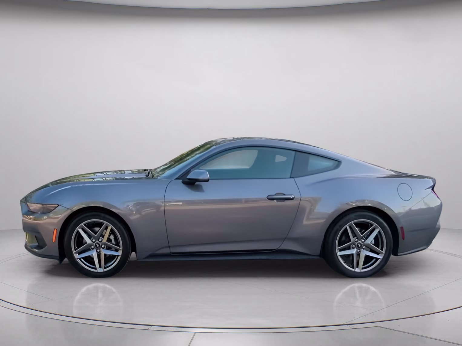 2026 Carbonized Gray Metallic Ford Mustang EcoBoost RWD Coupe