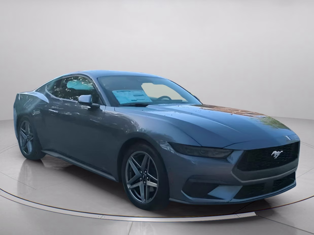 2026 Carbonized Gray Metallic Ford Mustang EcoBoost RWD Coupe