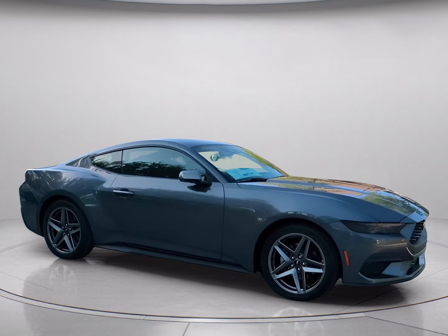 2026 Carbonized Gray Metallic Ford Mustang EcoBoost RWD Coupe