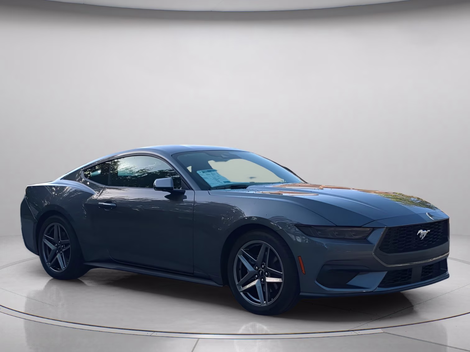 2026 Carbonized Gray Metallic Ford Mustang EcoBoost RWD Coupe