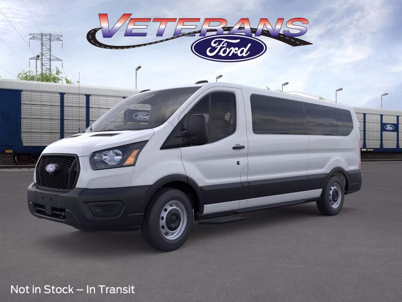 2026 Oxford White Ford Transit Passenger Wagon XL RWD Van