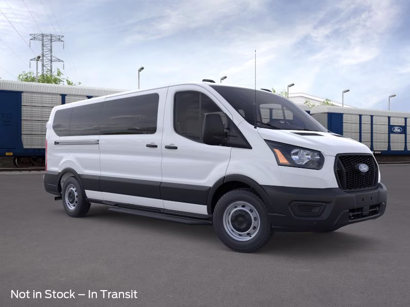 2026 Oxford White Ford Transit Passenger Wagon XL RWD Van