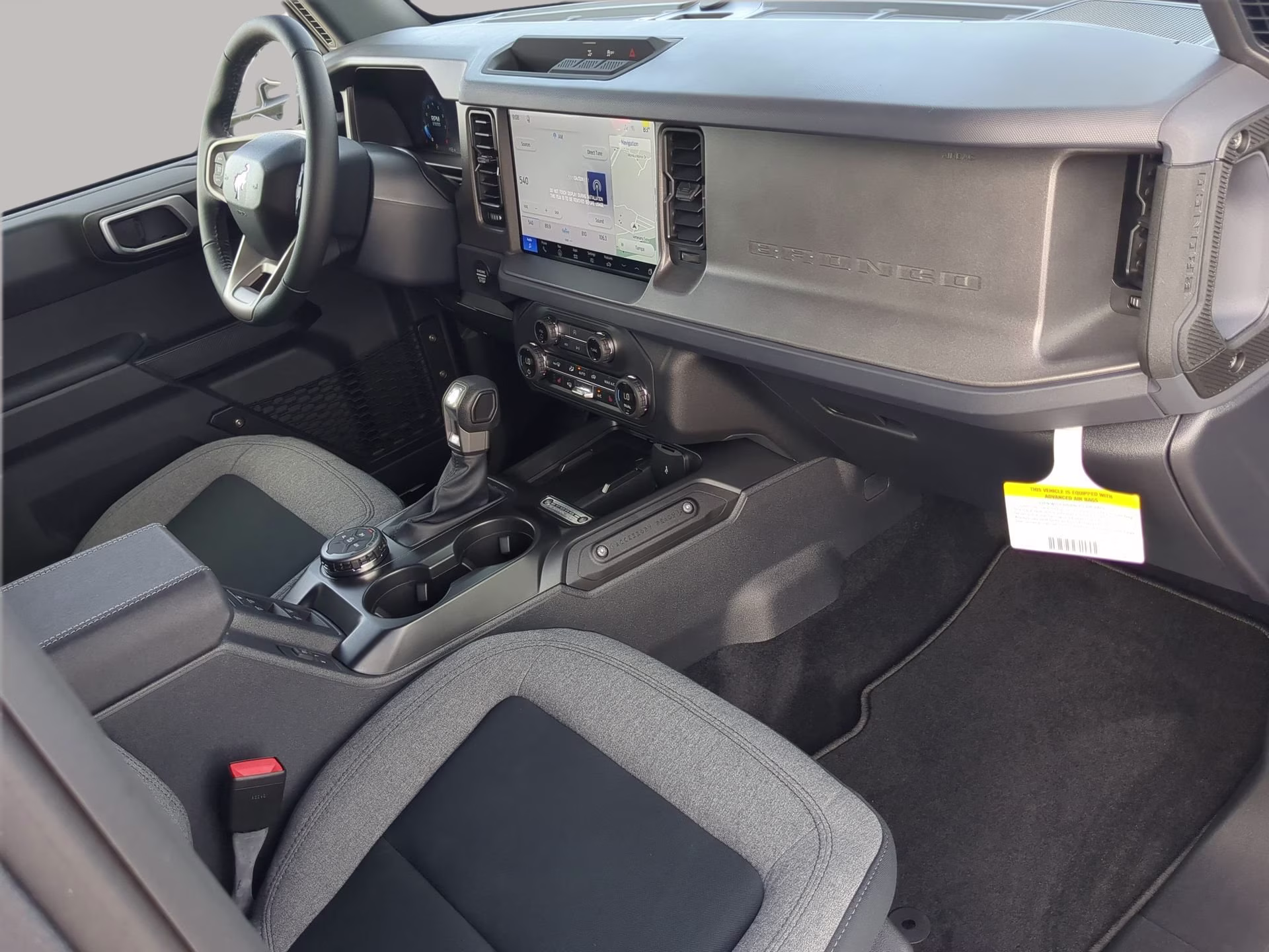 2026 Avalanche Gray Ford Bronco Big Bend 4X4 Convertible