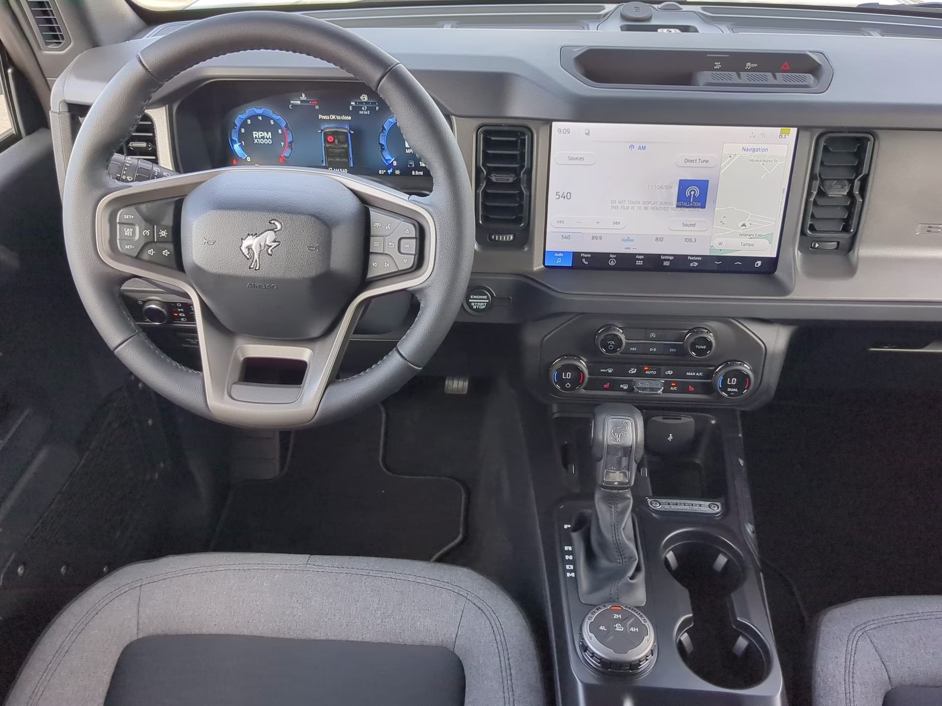 2026 Avalanche Gray Ford Bronco Big Bend 4X4 Convertible