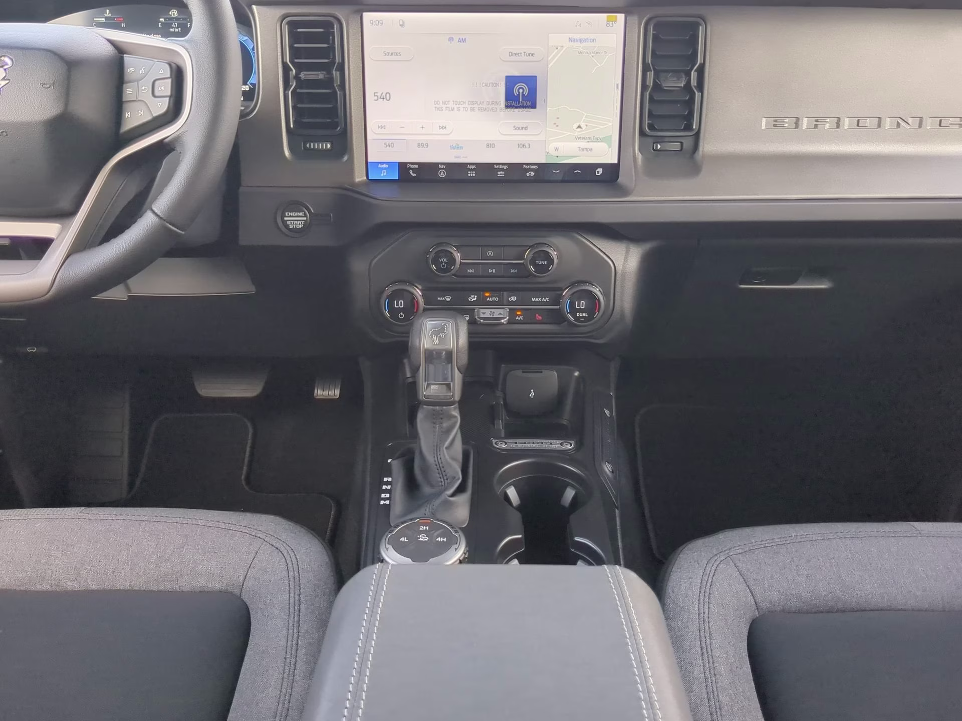 2026 Avalanche Gray Ford Bronco Big Bend 4X4 Convertible