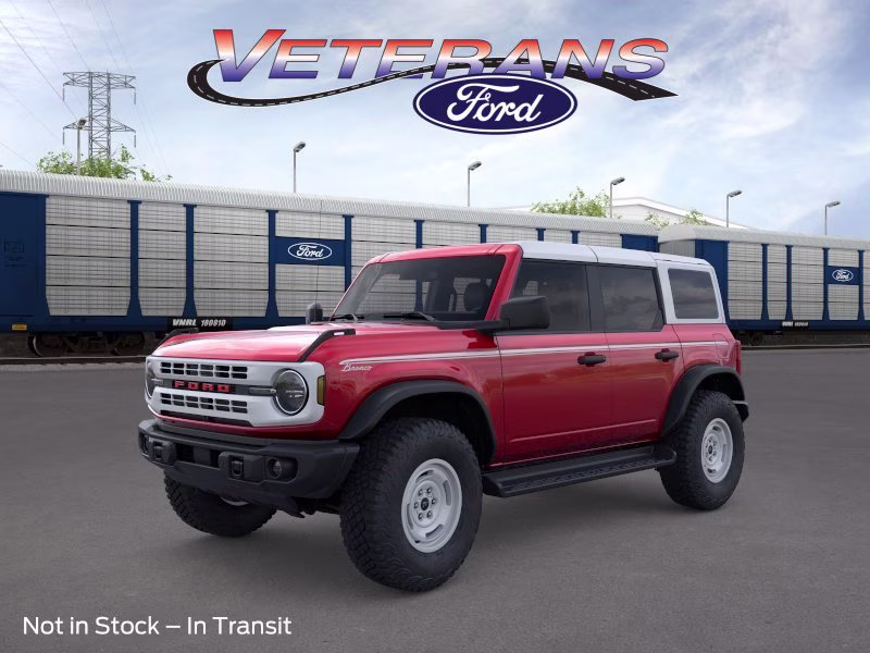 2026 Ruby Red Metallic Tinted Clearcoat Ford Bronco Heritage Edition 4X4 Convertible
