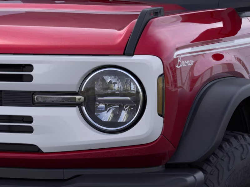 2026 Ruby Red Metallic Tinted Clearcoat Ford Bronco Heritage Edition 4X4 Convertible