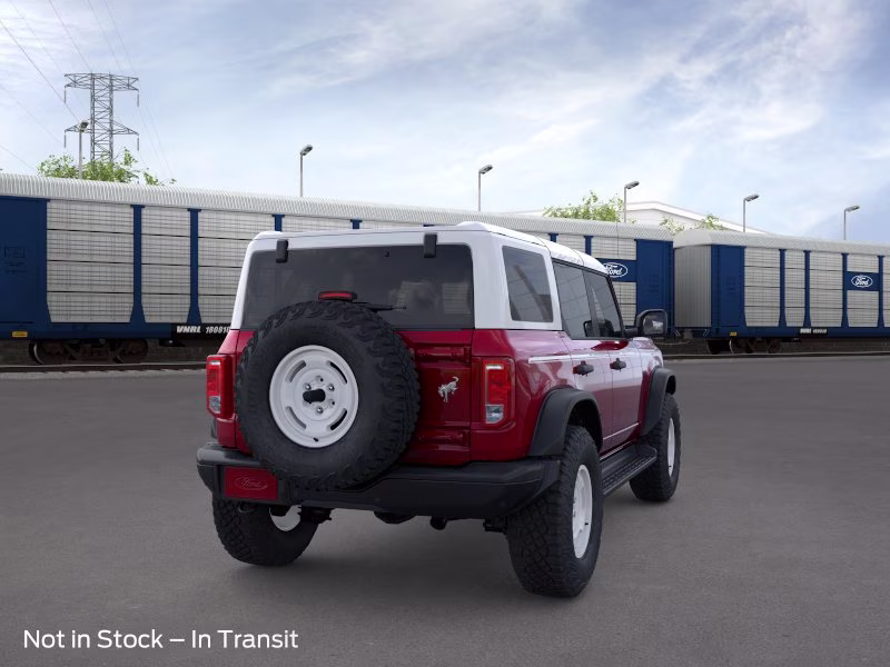 2026 Ruby Red Metallic Tinted Clearcoat Ford Bronco Heritage Edition 4X4 Convertible