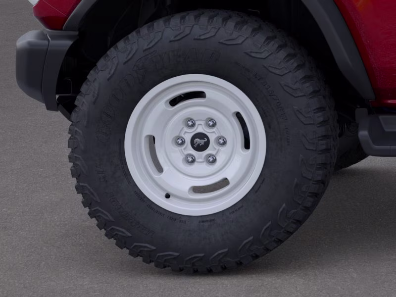 2026 Ruby Red Metallic Tinted Clearcoat Ford Bronco Heritage Edition 4X4 Convertible