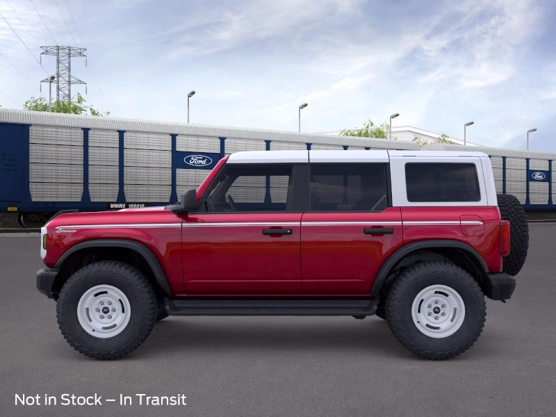 2026 Ruby Red Metallic Tinted Clearcoat Ford Bronco Heritage Edition 4X4 Convertible