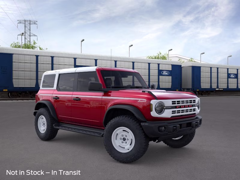 2026 Ruby Red Metallic Tinted Clearcoat Ford Bronco Heritage Edition 4X4 Convertible