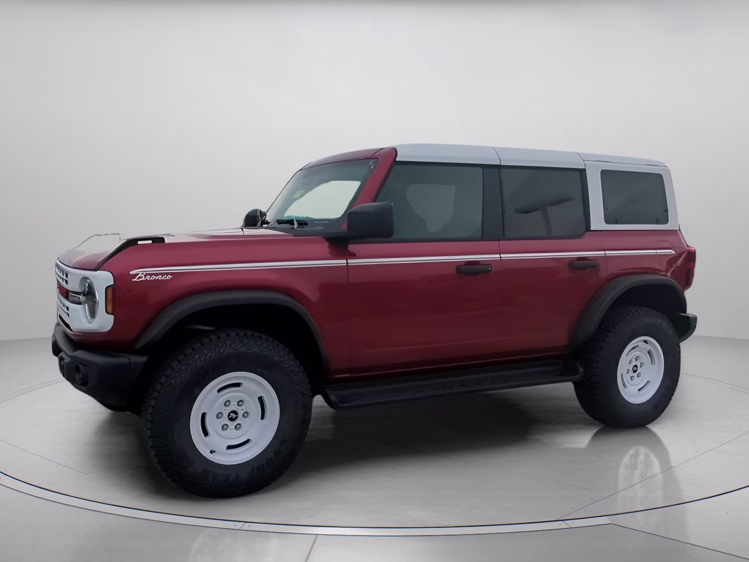 2026 Ruby Red Metallic Tinted Clearcoat Ford Bronco Heritage Edition 4X4 Convertible