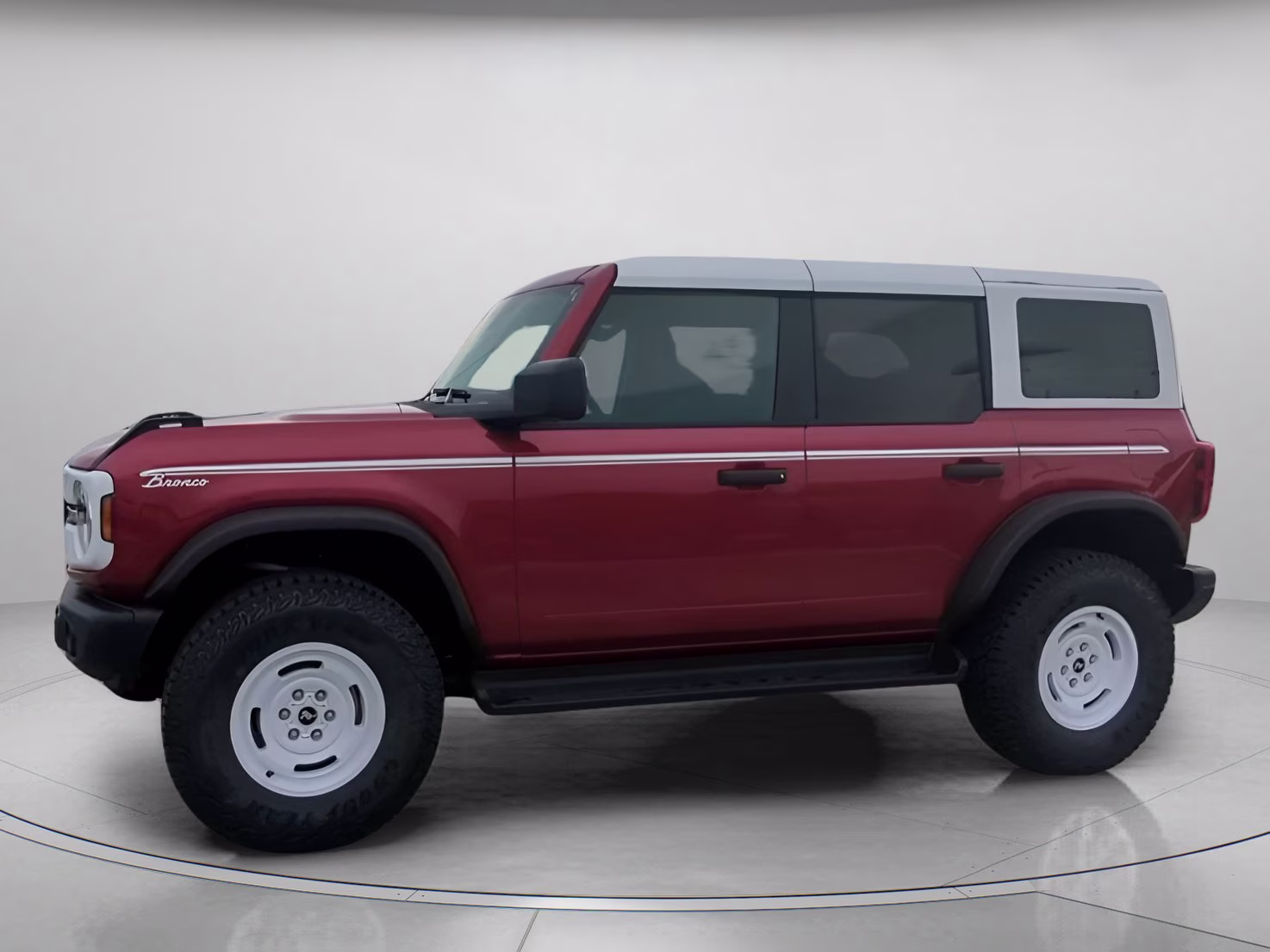2026 Ruby Red Metallic Tinted Clearcoat Ford Bronco Heritage Edition 4X4 Convertible