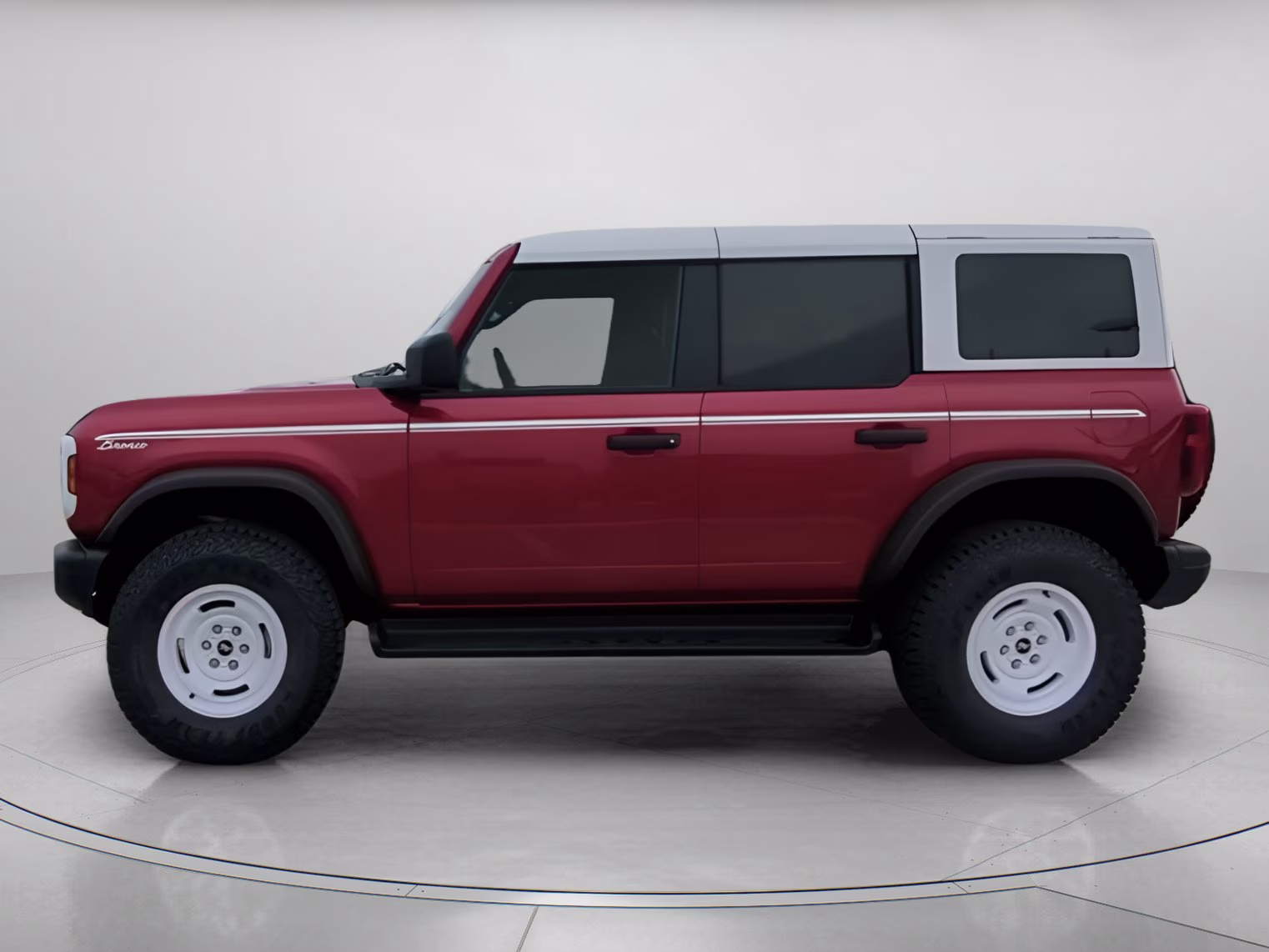 2026 Ruby Red Metallic Tinted Clearcoat Ford Bronco Heritage Edition 4X4 Convertible