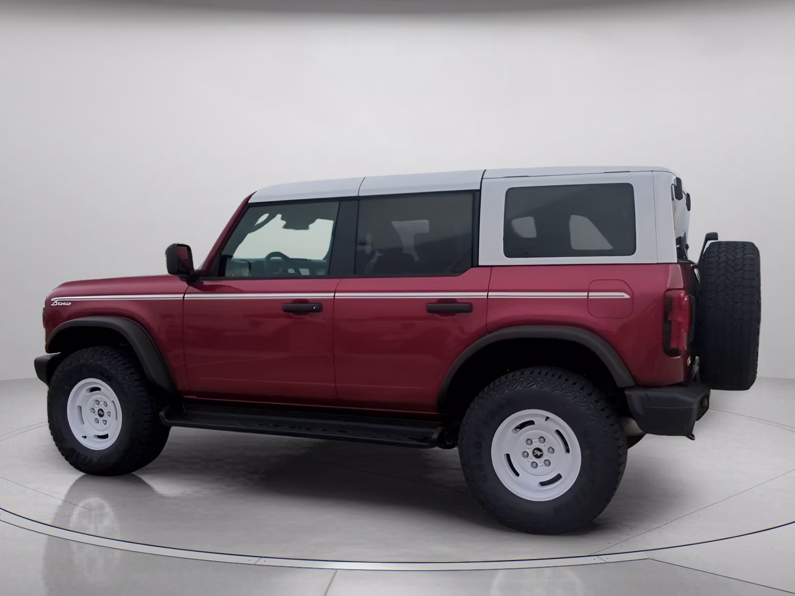 2026 Ruby Red Metallic Tinted Clearcoat Ford Bronco Heritage Edition 4X4 Convertible