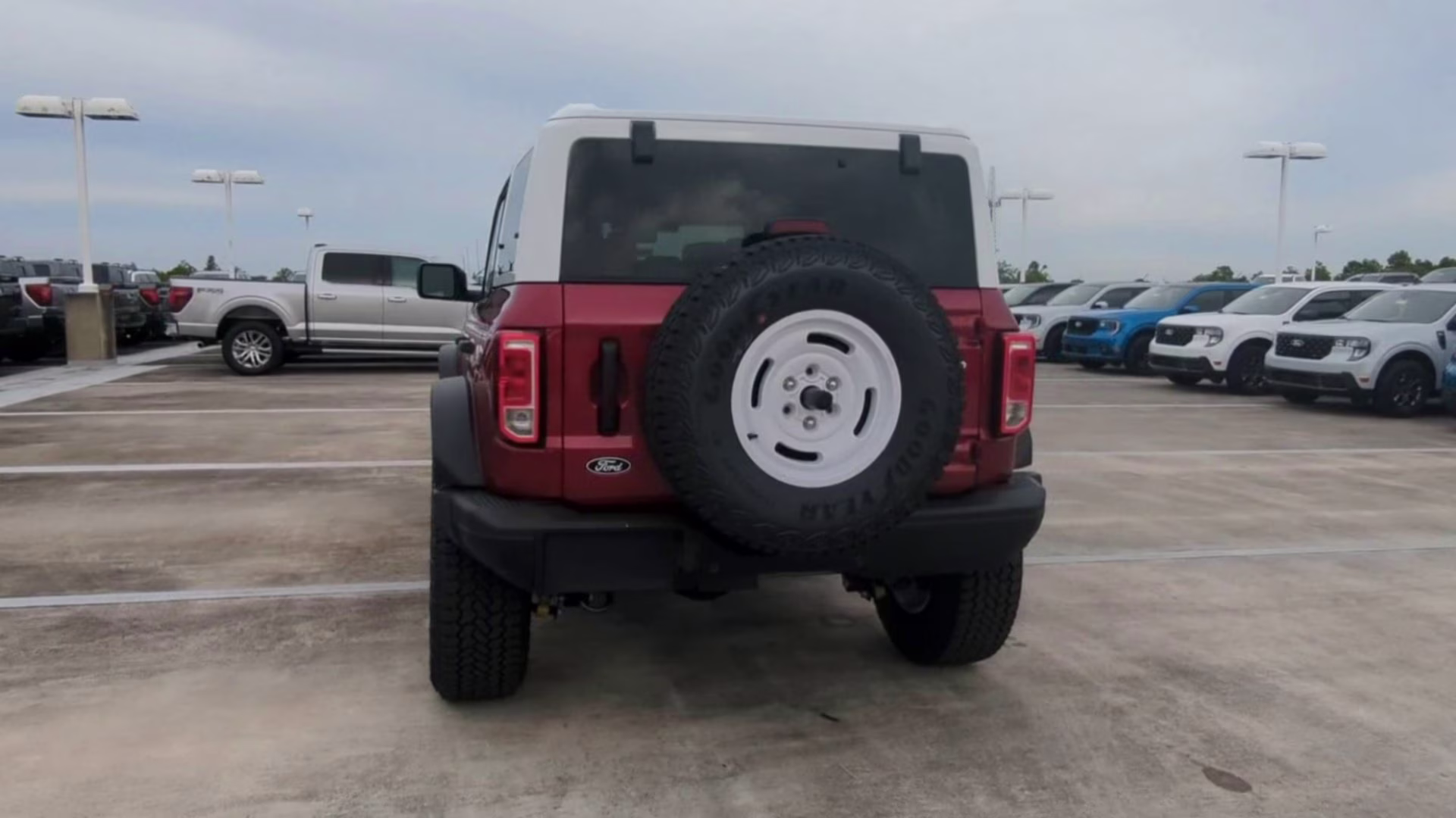 2026 Ruby Red Metallic Tinted Clearcoat Ford Bronco Heritage Edition 4X4 Convertible