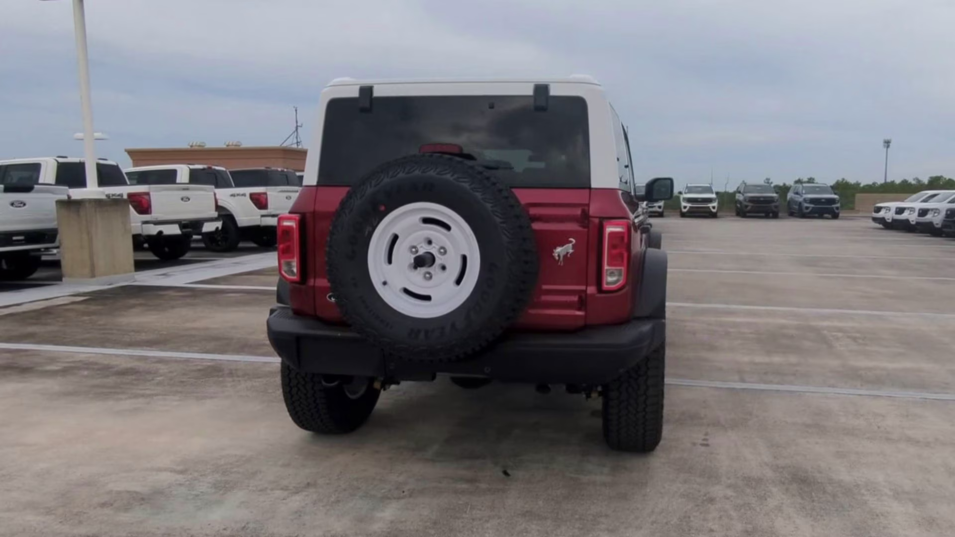 2026 Ruby Red Metallic Tinted Clearcoat Ford Bronco Heritage Edition 4X4 Convertible