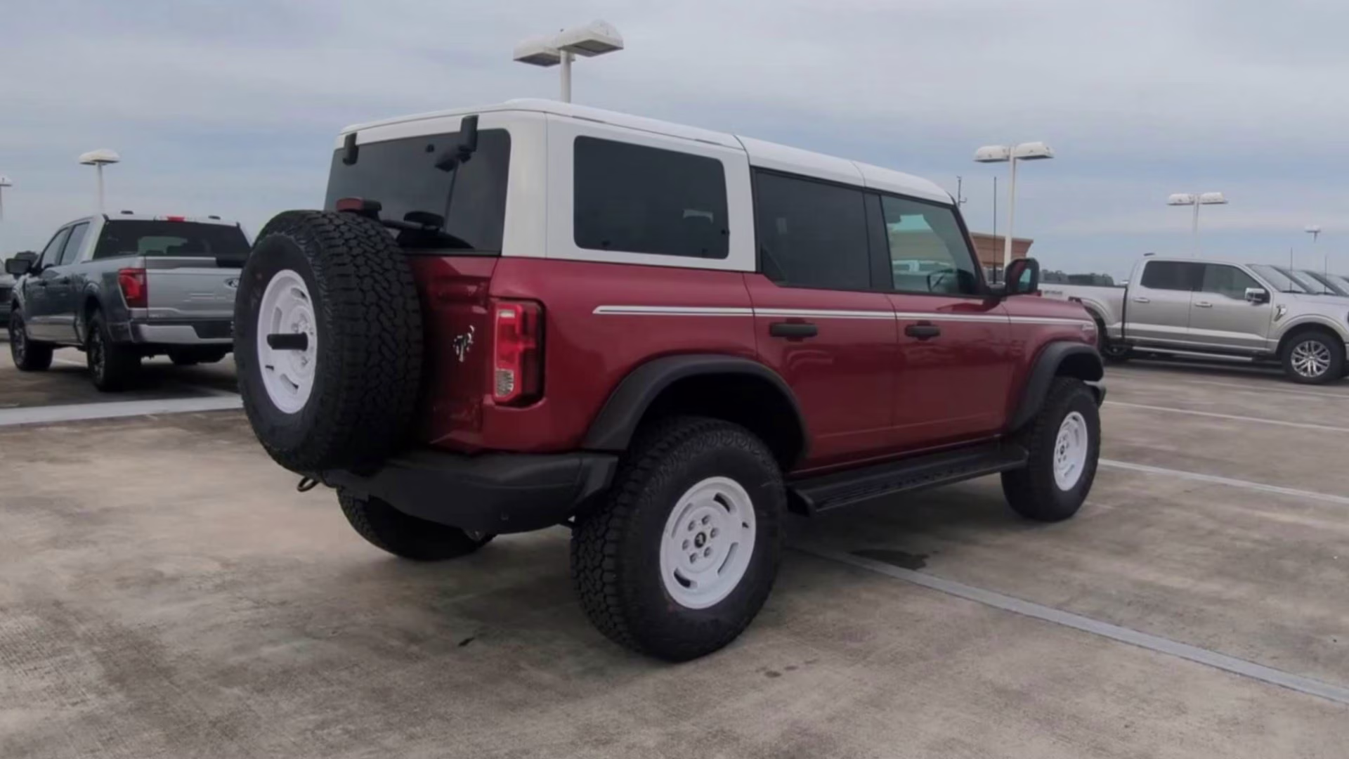 2026 Ruby Red Metallic Tinted Clearcoat Ford Bronco Heritage Edition 4X4 Convertible
