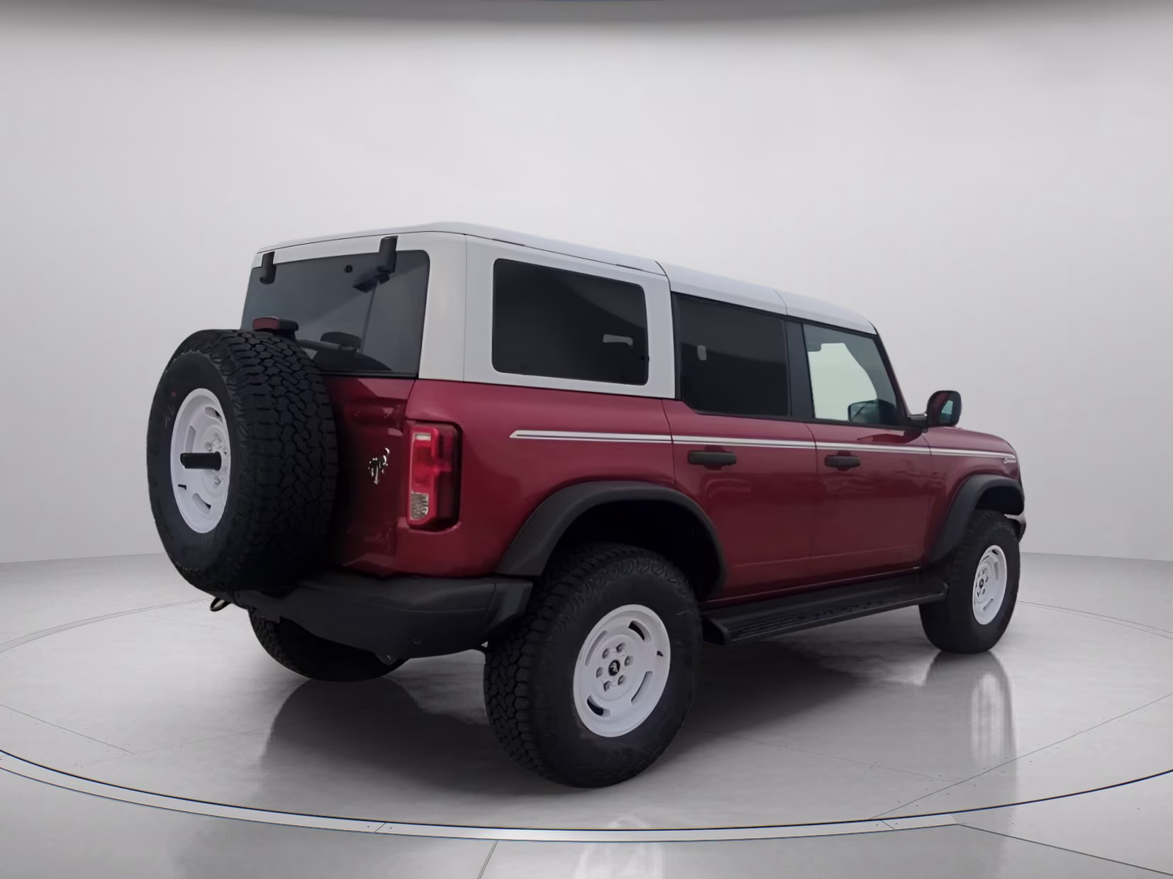 2026 Ruby Red Metallic Tinted Clearcoat Ford Bronco Heritage Edition 4X4 Convertible