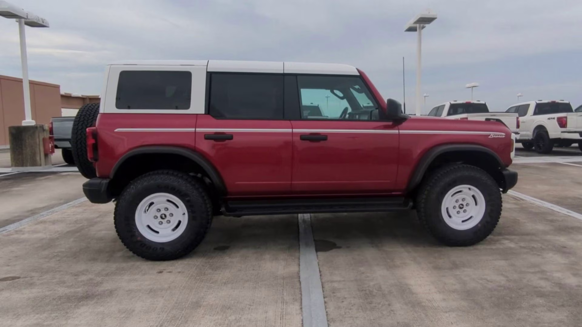 2026 Ruby Red Metallic Tinted Clearcoat Ford Bronco Heritage Edition 4X4 Convertible